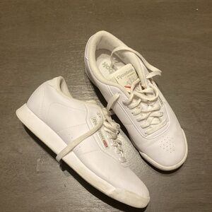 Vintage Reebok Classic White Running Shoes